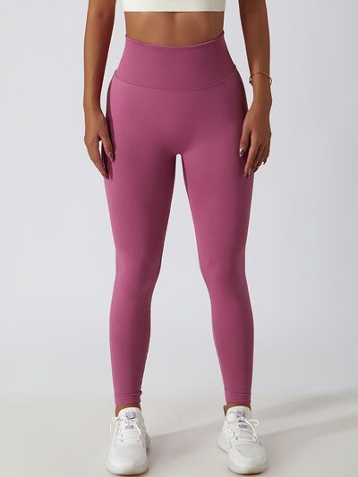 Wide Waistband High Waist Active Leggings