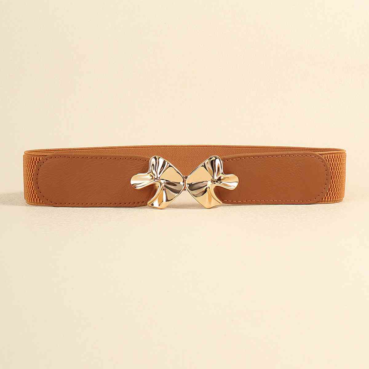 Alloy Buckle Elastic Belt